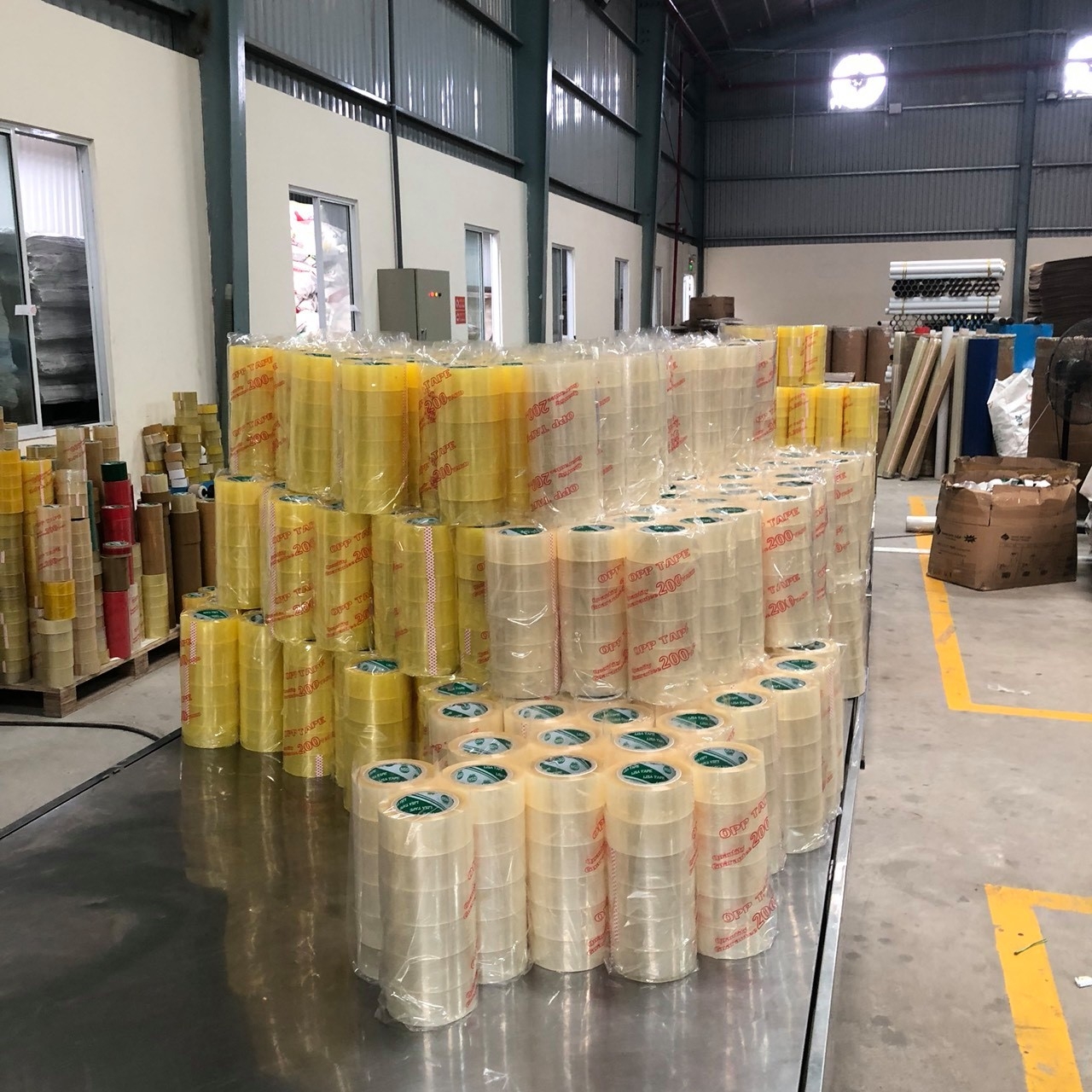 băng dính dán thùng carton KCN Hải Yên Móng Cái Quảng Ninh